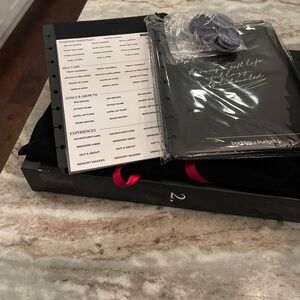 Baddies And Budgets A5 Discbound binder from the 2025 Advent Calendar box.